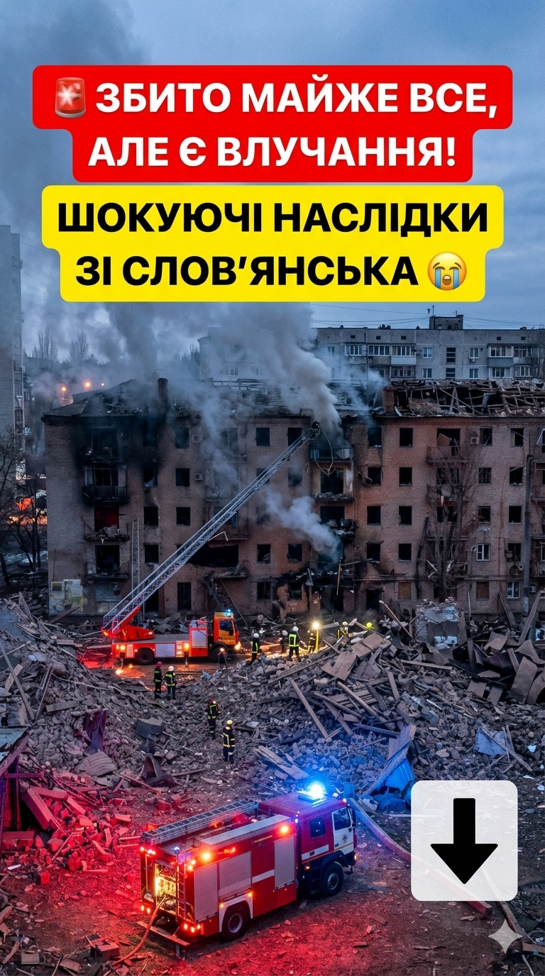 ⚡️ ЗБИТО МАЙЖЕ ВСЕ, АЛЕ Є ВЛУЧАННЯ!ШОКУЮЧІ НАСЛІДКИ ЗІ СЛОВʼЯНСЬКА В ПЕРШОМУ КОМЕНТАРІ👇