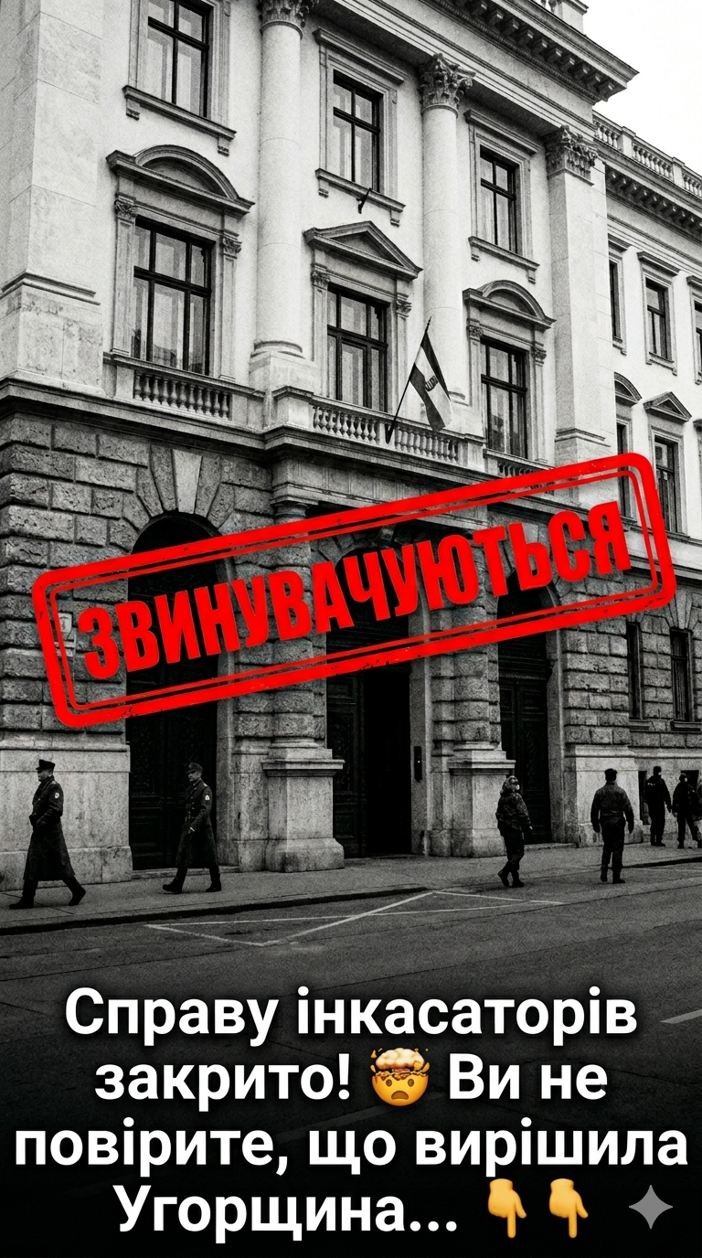 Справу інкасаторів закрито! 🤯 Ви не повірите, що вирішила Угорщина…