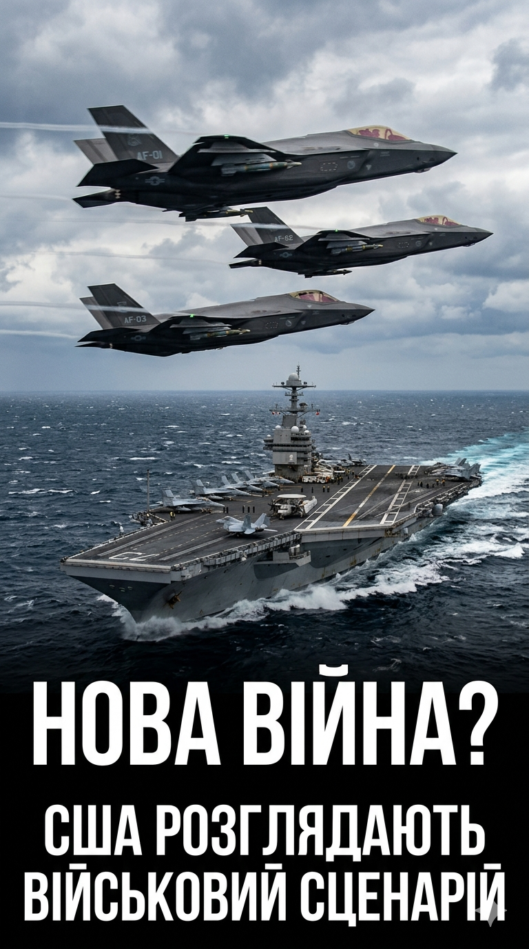 ⚠️ Ситуація загострюється: у США відкрито заговорили про силове вирішення питання…