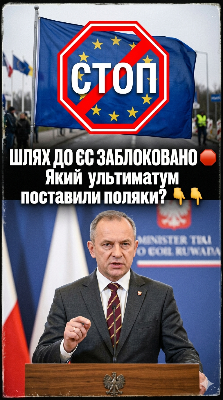МЗС Польщі зробило категоричну заяву, що не пустить Україну в ЄС просто так